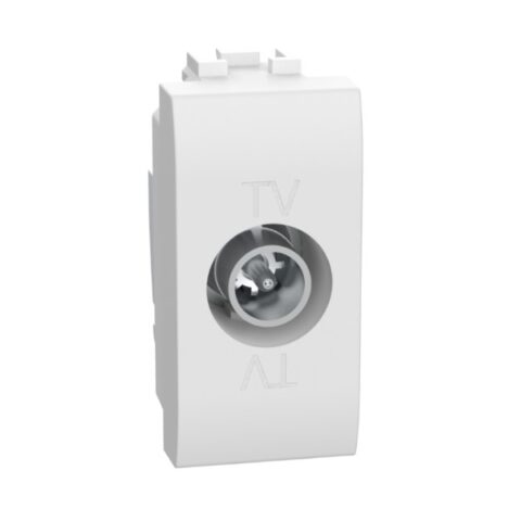 BTicino Living Light LL prise TV simple coax blanc BTICINO