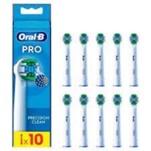 Soins dentaire REFILLS PRECISION CLEAN blanc - 10pcs BRAUN