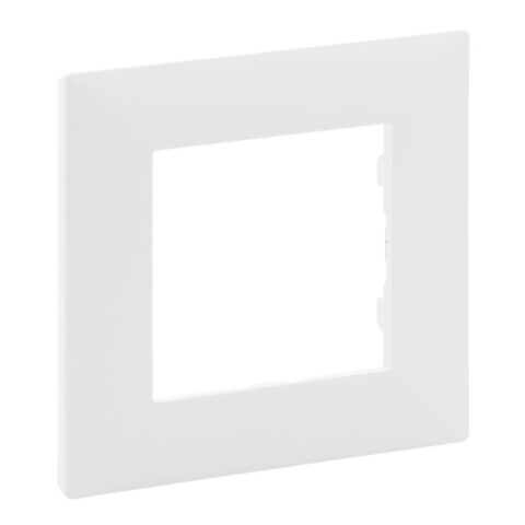 N/A Niloé plaque simple 1M blanc LEGRAND