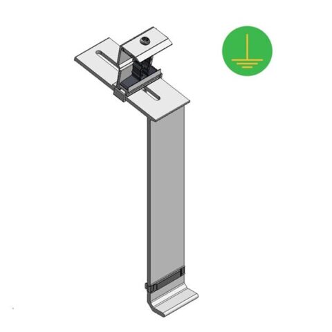 PV accessoires Alu pied arrière ValkPro+ (droit) Van der Valk