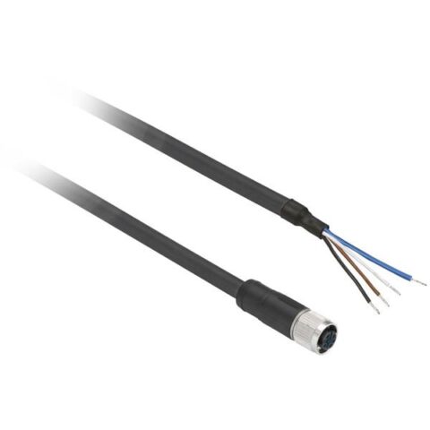 Detect.de proximite+accessoir. Connecteur droit cable 5m Schneider Automation