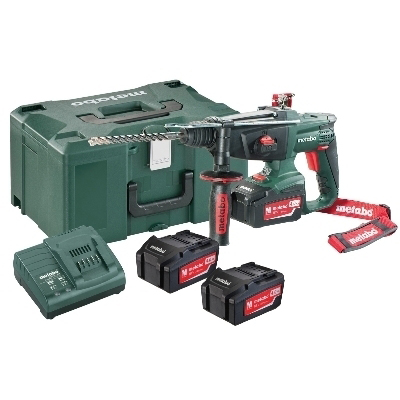 Outillage electr.+ accessoires Marteau combiné KHA 18 LTX Set + 3 batt. Metabo