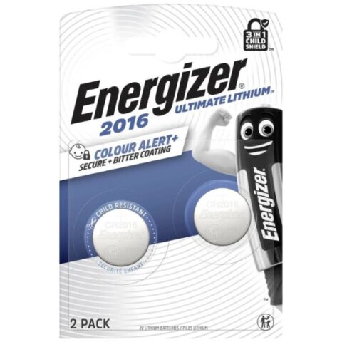 Piles Energizer Ultimate Lithium 3V CR2016 BL2 Energizer