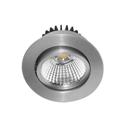 Spot encastré LED AL1014RD LED 9W 3000K 38° V:20° Alu INDIGO