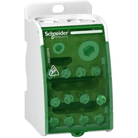 Acces. coffrets menager Bloc répartiteur 1P 250A 14 raccordement Schneider Distribution