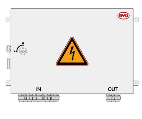 PV accessoires Combiner Box CBH-40A BYD